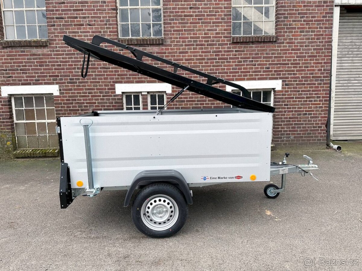 Přívěsný Vozík CAMPING s Nosičem na Stan Böckmann - 11