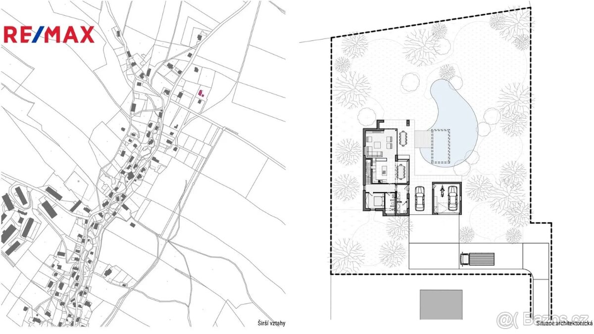 Prodej stavebního pozemku s projektem, 2116m², Děčín-Dobrná - 11