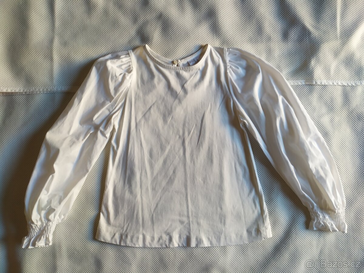 Nová slavnostní sukně H&M a halenka Zara vel. 128 - 11