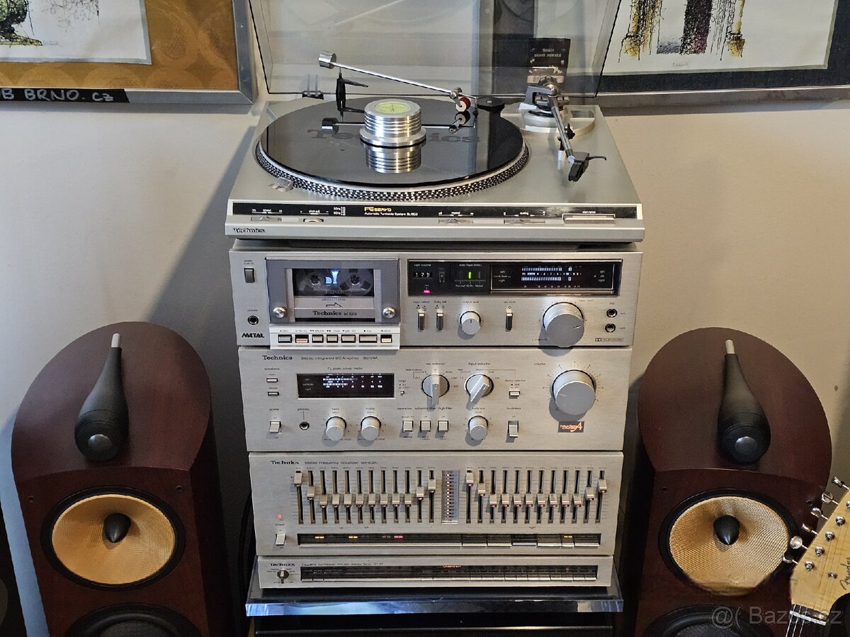 špičková tuzexová Technics HIFI věž, ZES, MGF, TUNER, EQ - 11