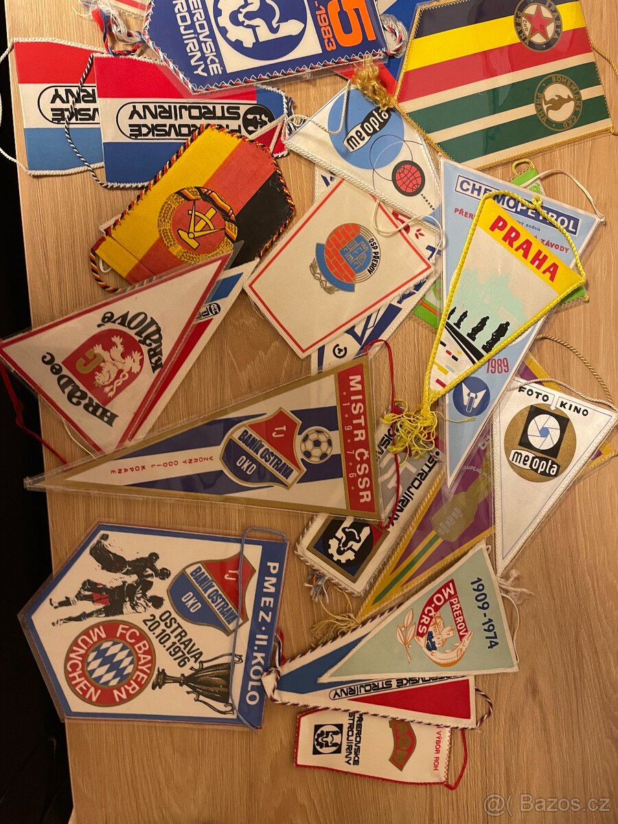 Vlaječky MEGA KONVOLUT - Sparta, Bohemians apod. - 11