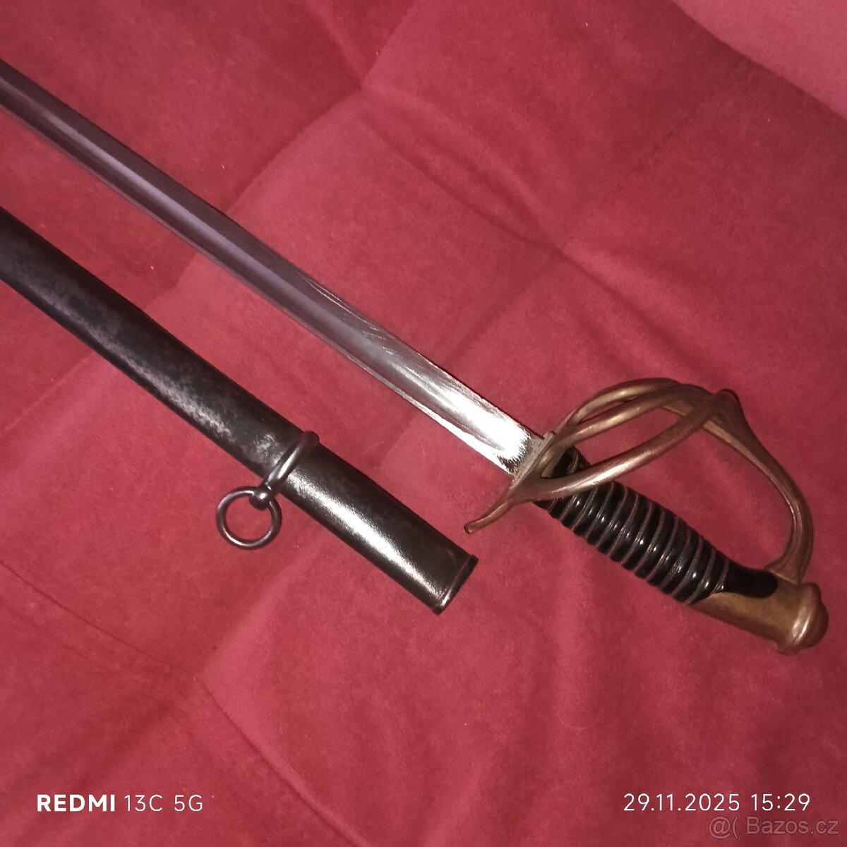 Šavle, Palaš vycházkový m 1855 Francie. - 11