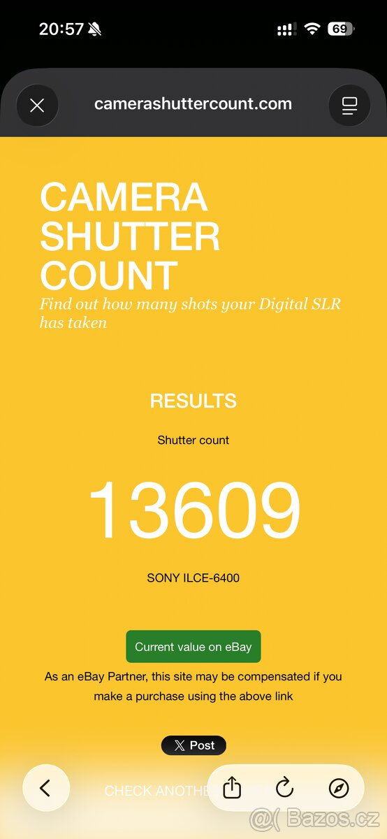 Sony a6400, sigma 16mm 30mm 56mm - 11