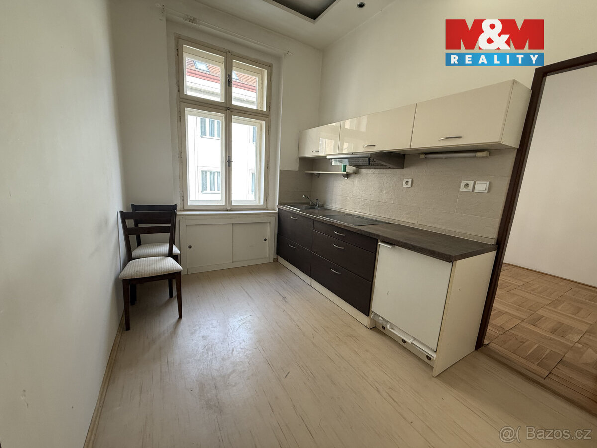 Pronájem bytu 3+1, 53 m², Praha, ul. Sladkovského náměstí - 11