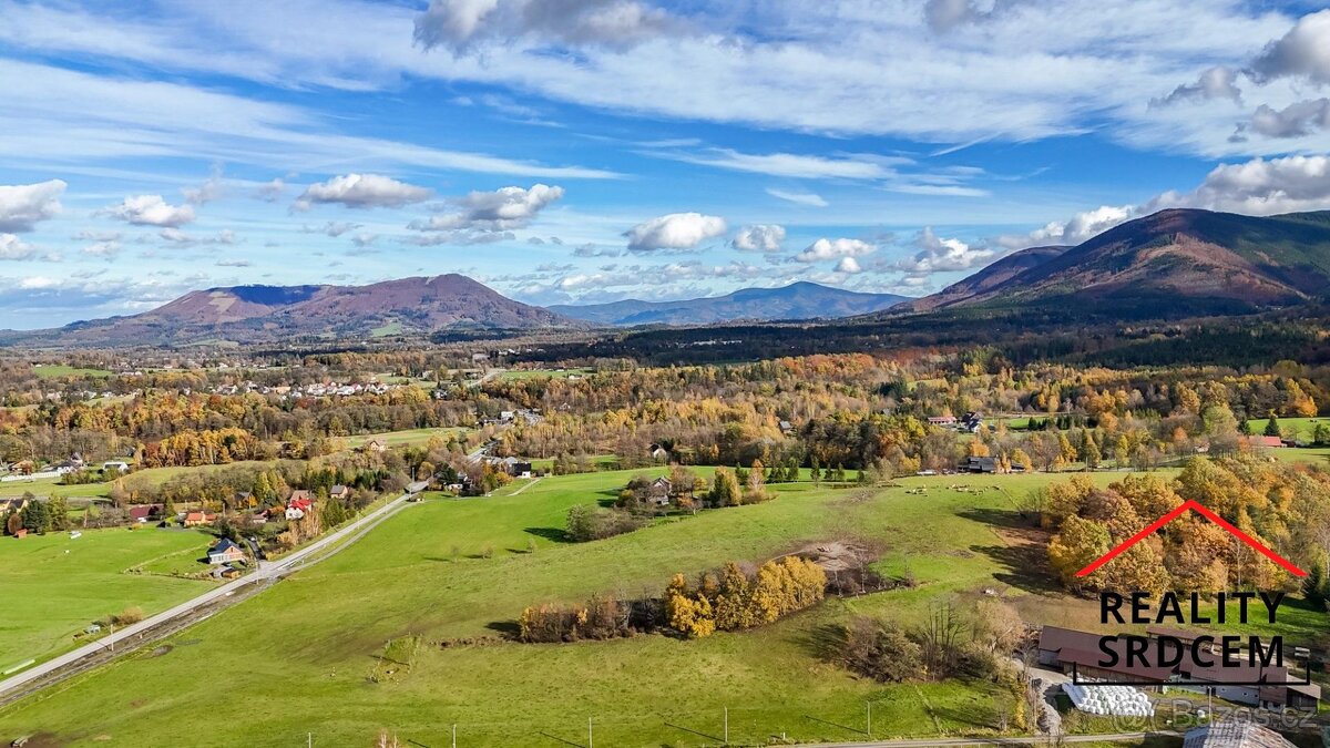 Prodej stavebního pozemku, 932 m2, obec Trojanovice u Frenšt - 11
