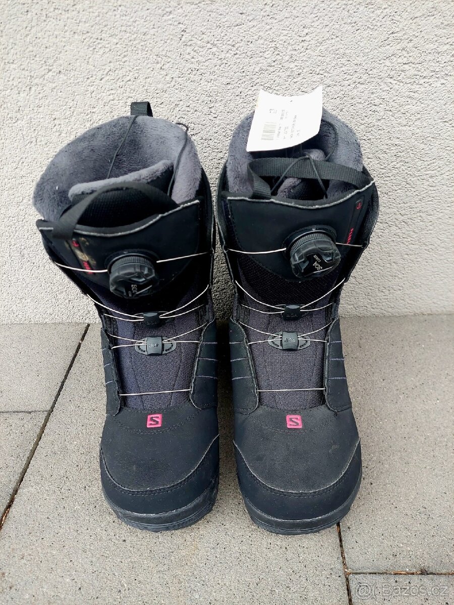 Dětský snowboard CRAZY CREEK, 120 cm + boty - 11