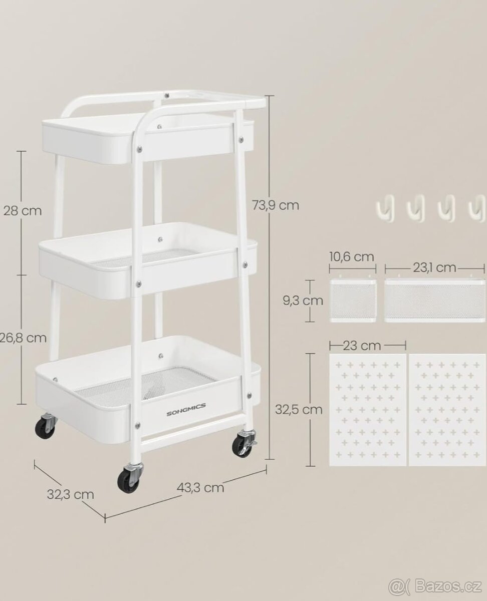 Nový robustní mobilní vozík - 11