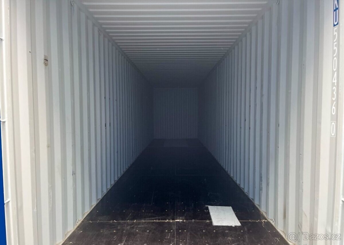 Lodní kontejner 40HC modrá barva - DODÁNÍ ZDARMA - 11