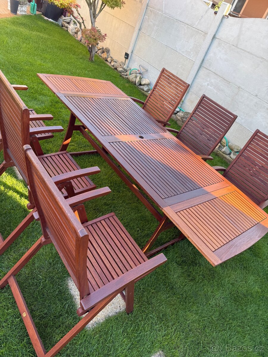 Teakovy zahradny nabytok - 11