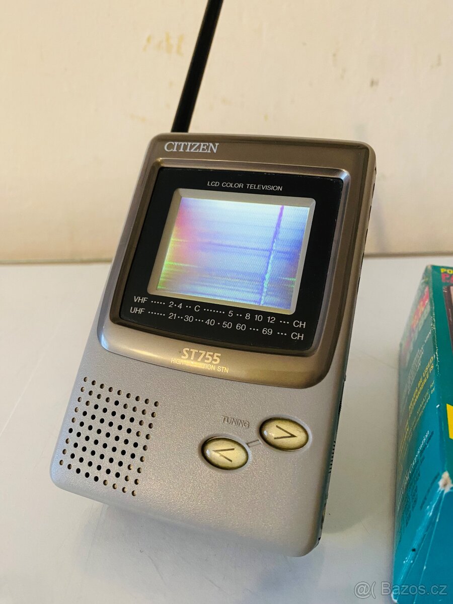 Kapesní Citizen, LCD TV ST 755, 90.léta - 11