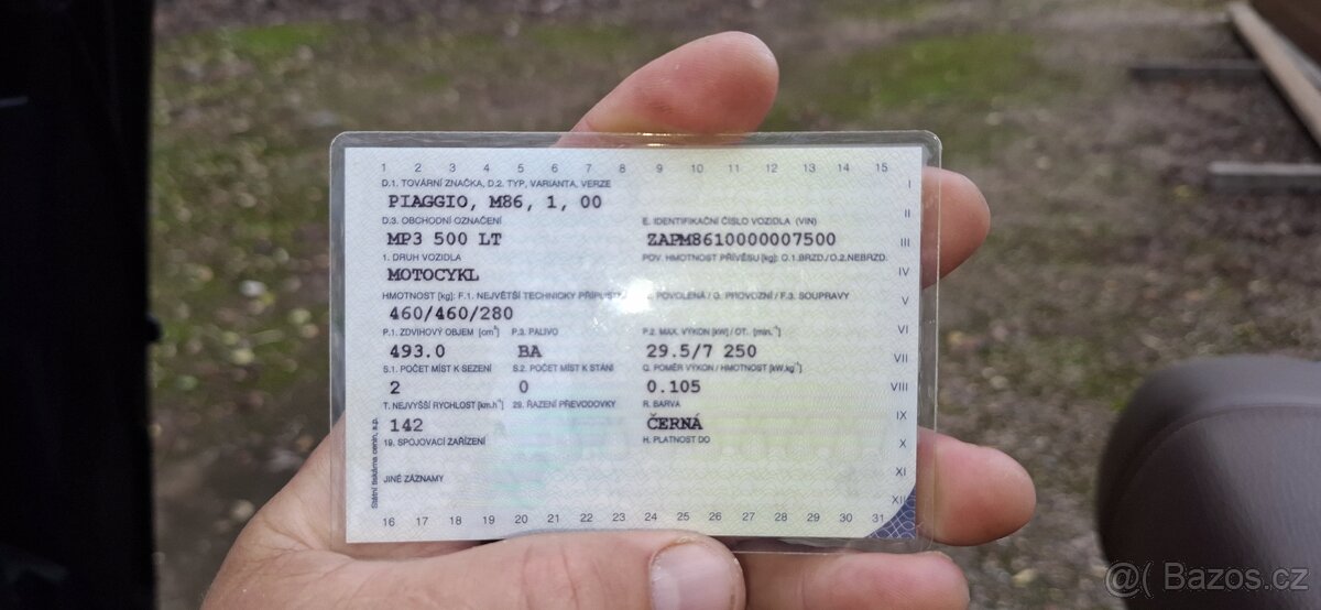 MP3 piaggio 500 bussines - 11