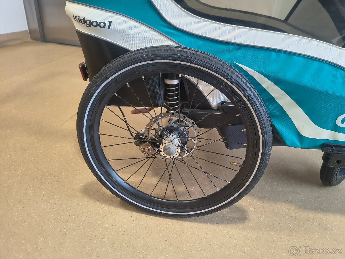 Qeridoo KidGoo1 – kotouče, pružiny i tlumiče moc pěkný stav - 11