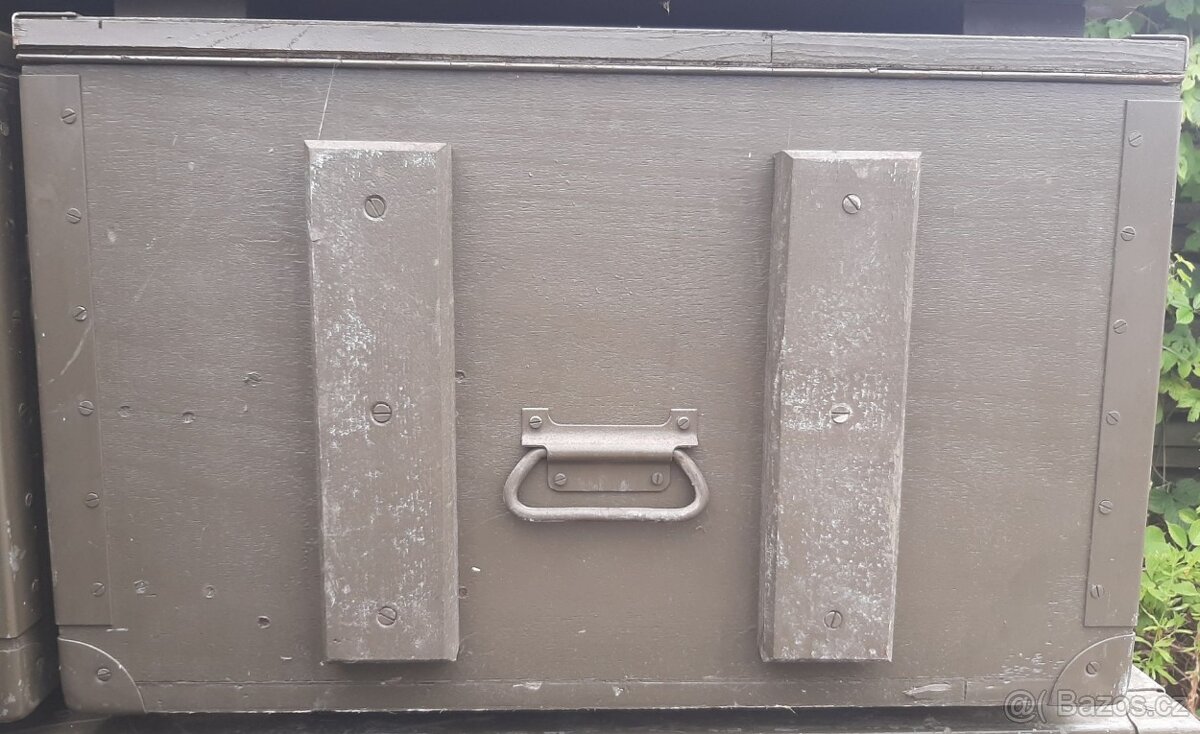 Prodám vojenské dřevěné bedny - 11