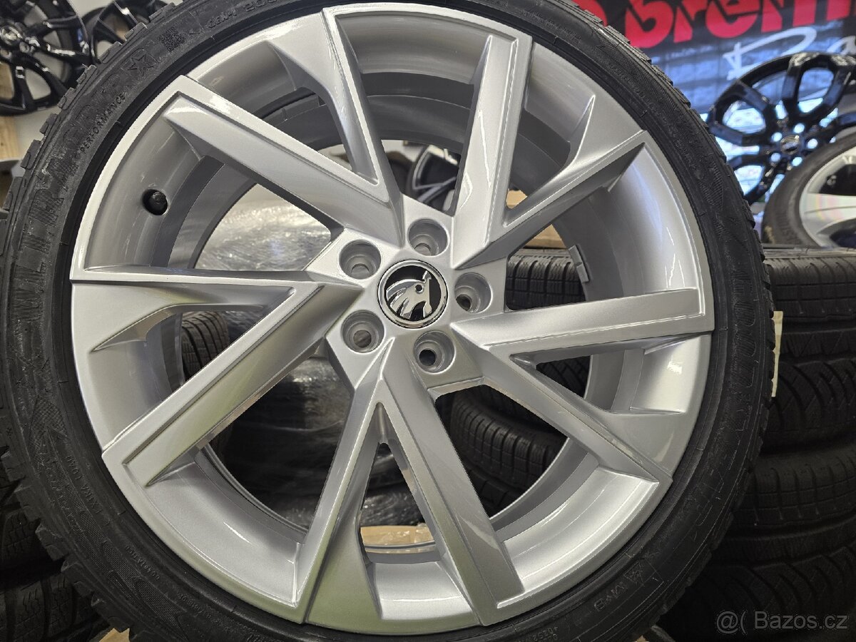 Nová zimní sada alu kol ŠKODA Scala R18 - 11