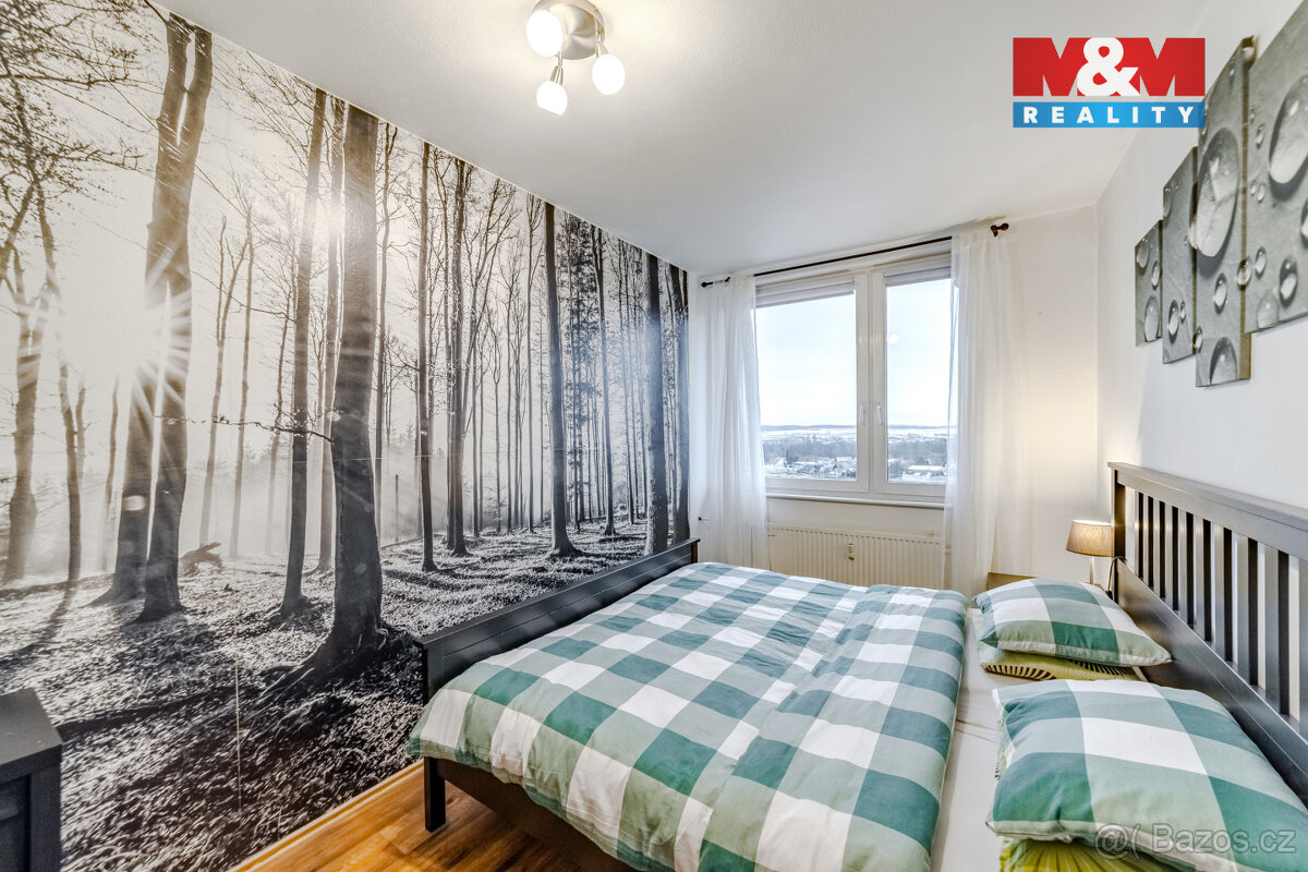 Pronájem bytu 2+kk, 49 m², Mělník, ul. Sportovní - 11