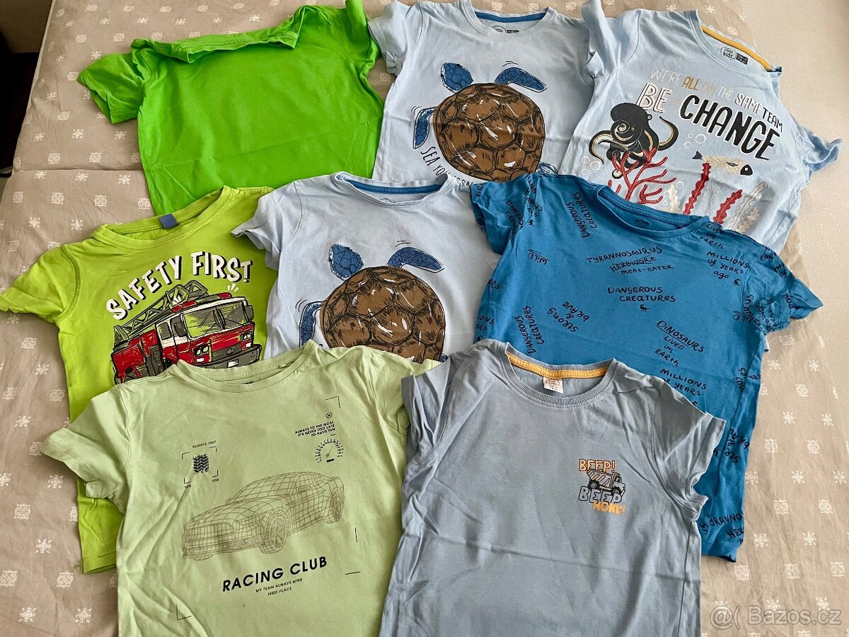 Balík Chlapeckého oblečení - velikost 122/128, sada 49 kusů - 11