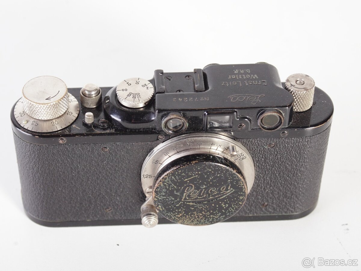 Leica Ernst Leitz Wetzlar 1932 Black Model D no 72243 - 11