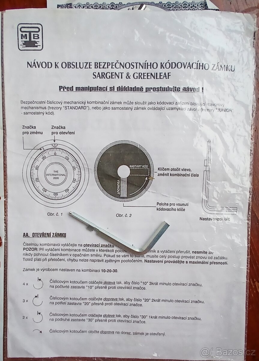 Nábytkový trezor Safmetal - 11