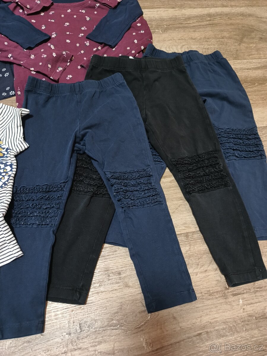 Set dívčího oblečení vel. 98 H&M, C&A, Lindex... - 11