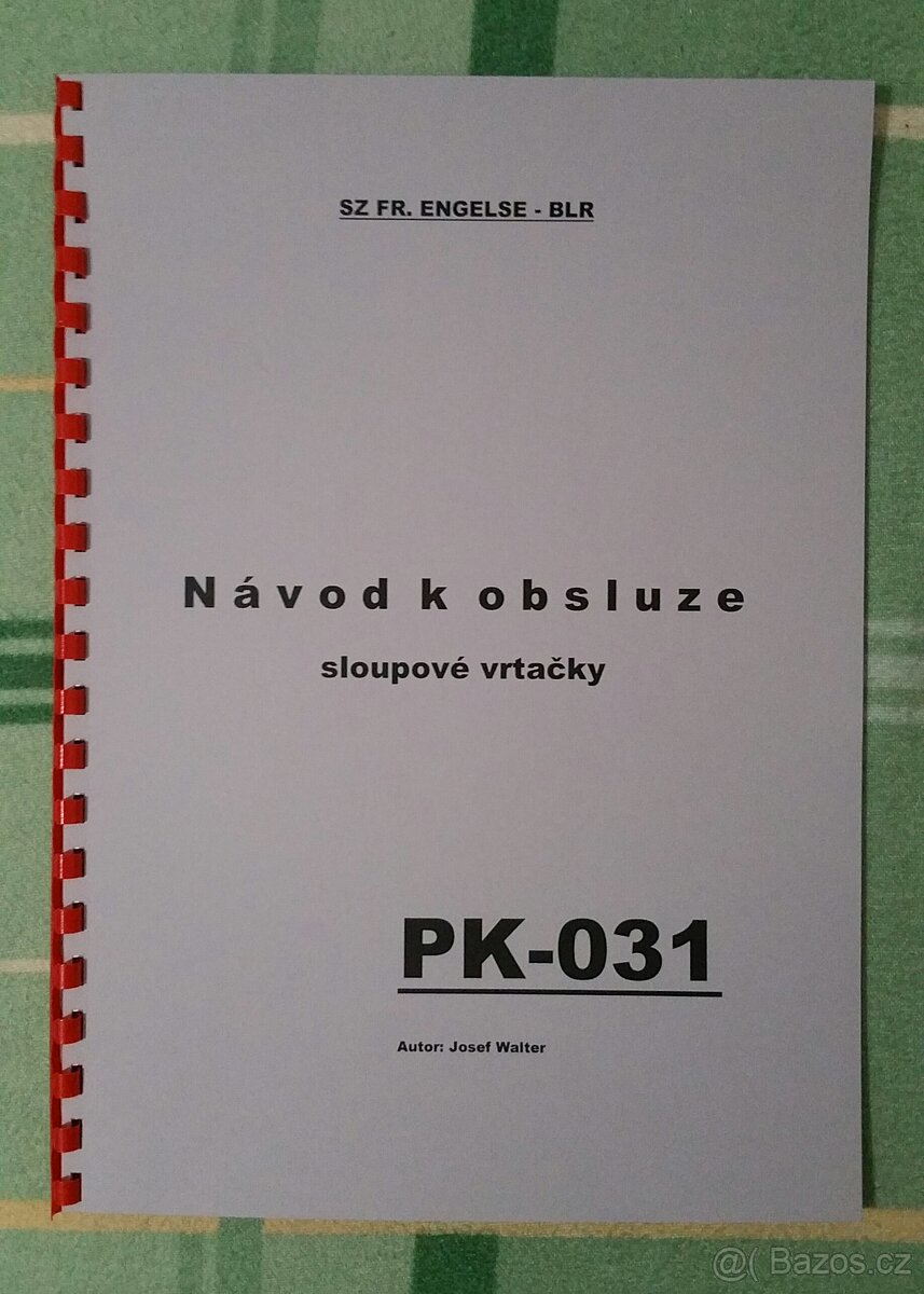 Návody vrtaček a závitořezů - 11