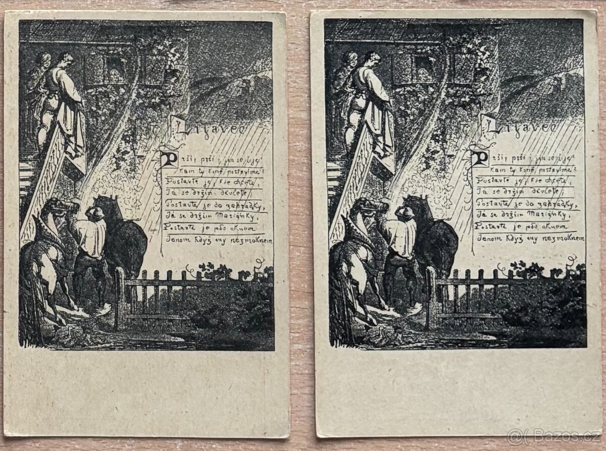 Staré pohlednice Josef Mánes - 11