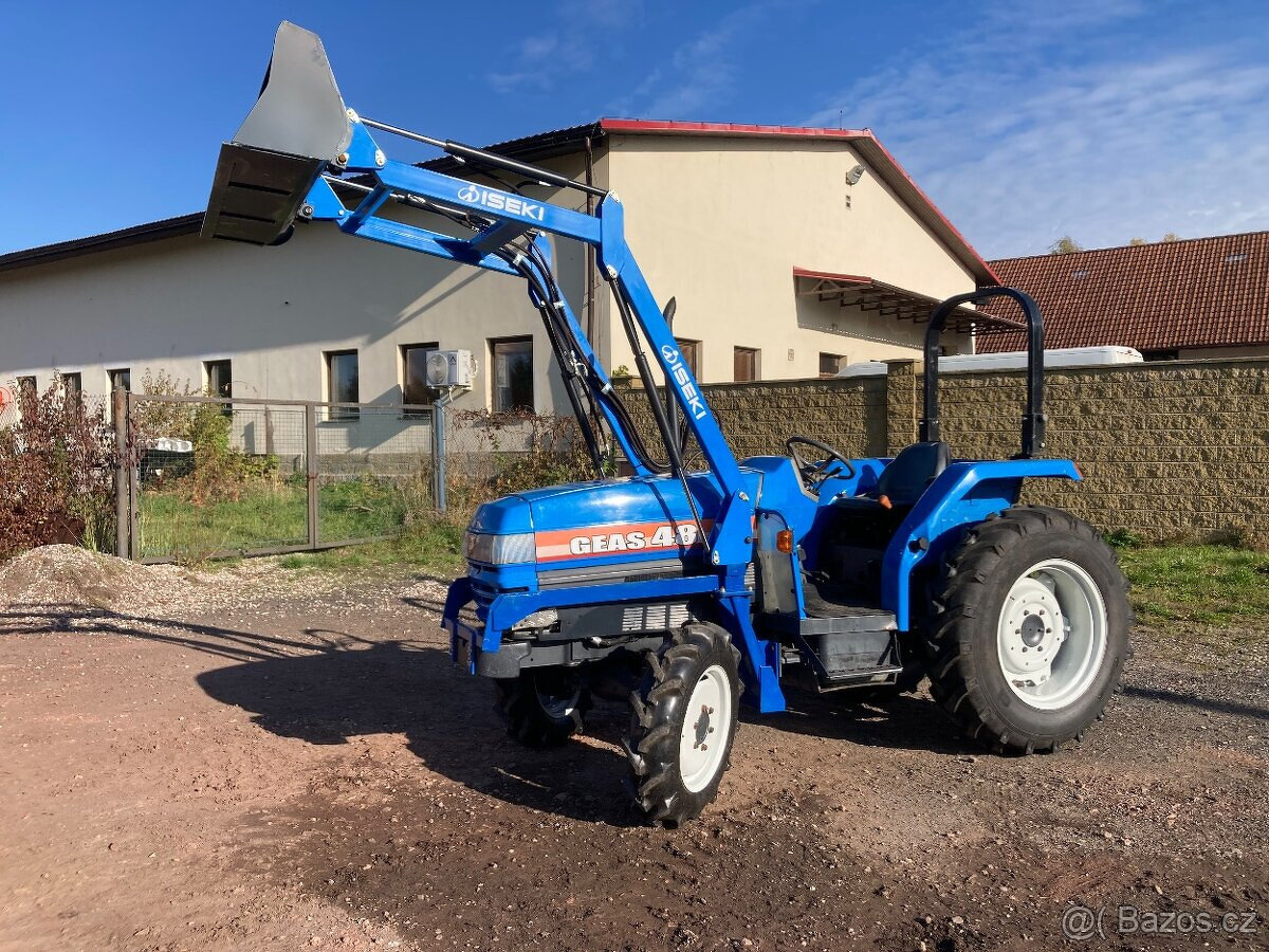 Traktor Iseki Geas 48 s čelním nakladačem - 11
