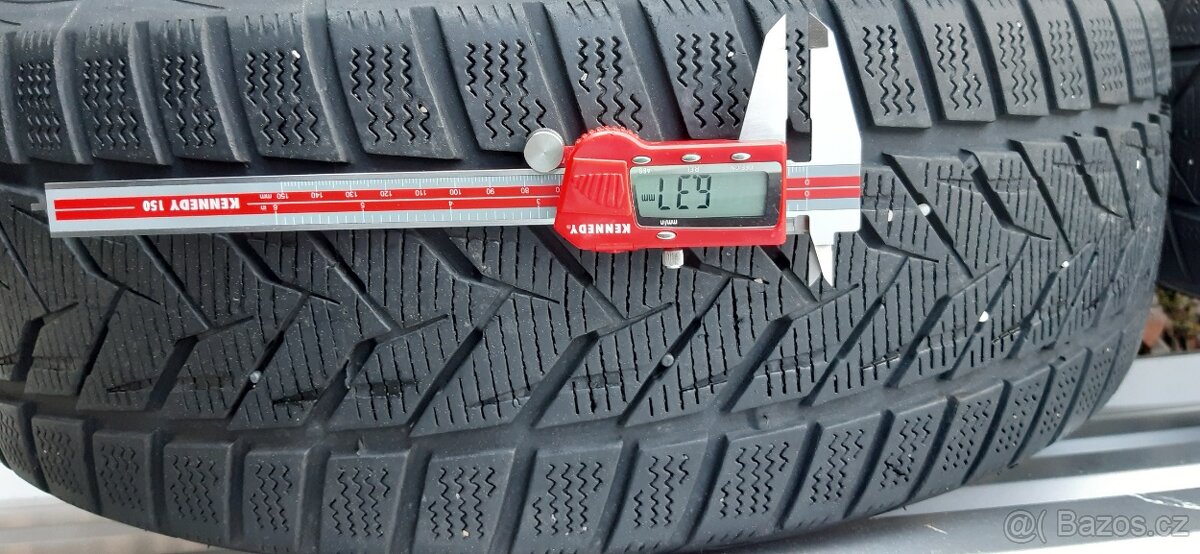 Alu sadu 5x112 r17 RC vw Tiguan zimní pneu - 11