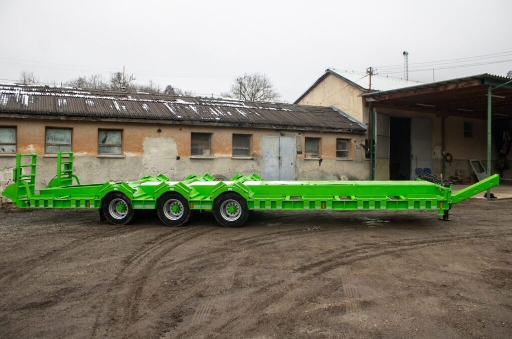 Podvalník 17,5t - vlek prepravník príves - 11