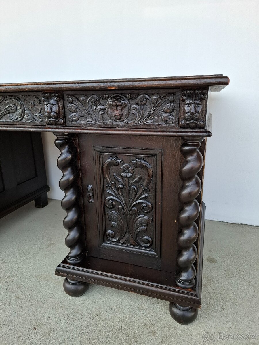 Unikátní viktoriánská pracovna GREEN MAN - 11