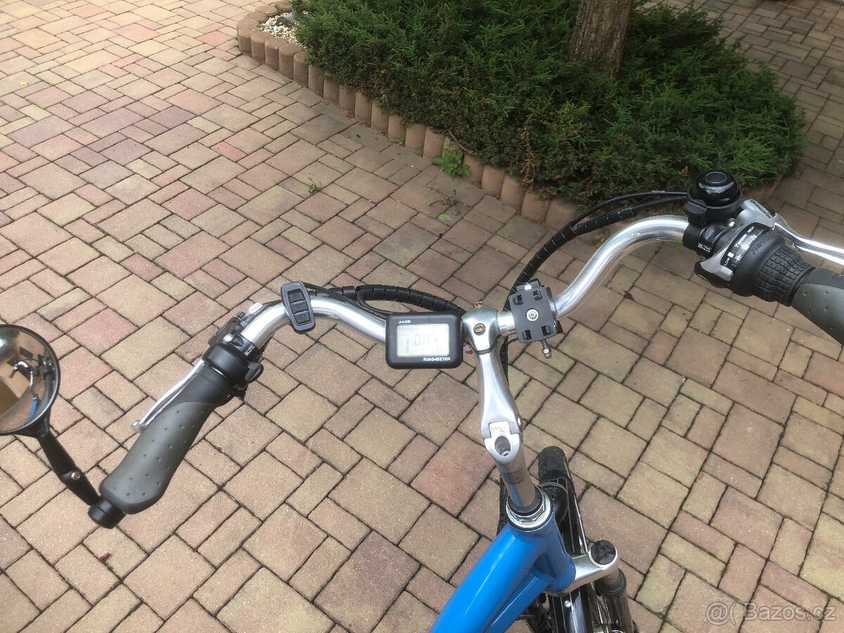 HANSCRAFT elektrokolo Metropolis modrý - 11