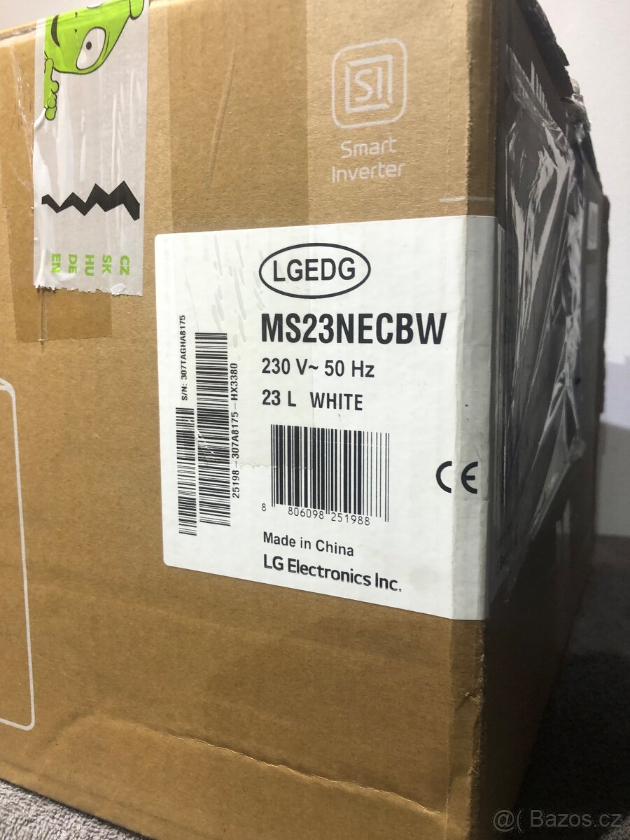 Větší Mikrovlnka LG MS23necbw invertor - 11