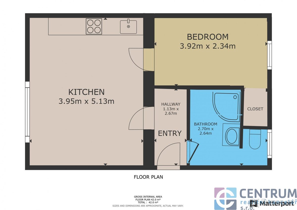 Prodej bytu 2+kk, 38 m2 - 11