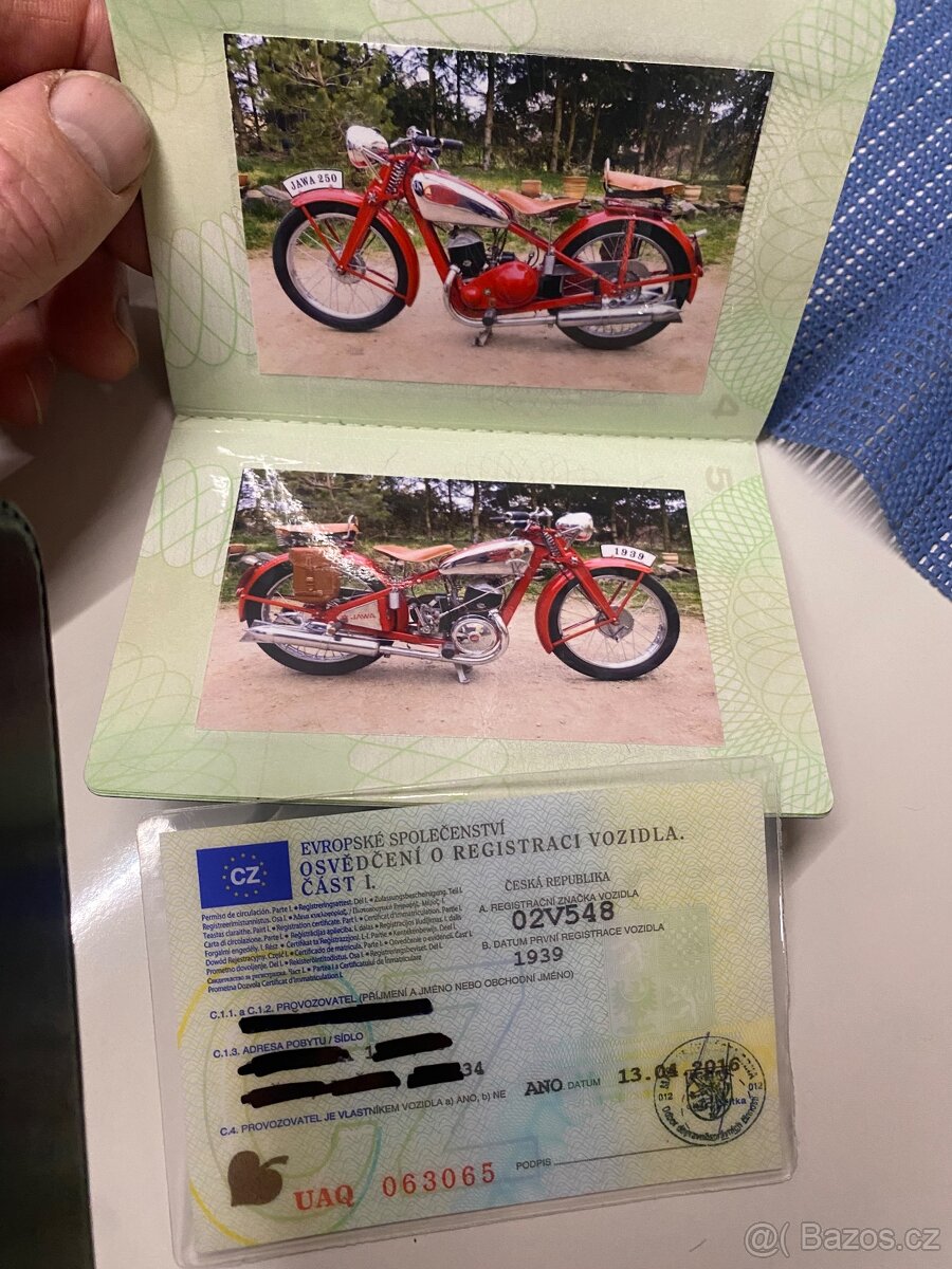 JAWA PERAK 250 díly / FJ , - 11