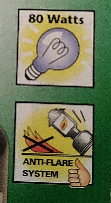 Benzínová lampa Coleman 80W - 2dcl -5 hod. provoz - 11