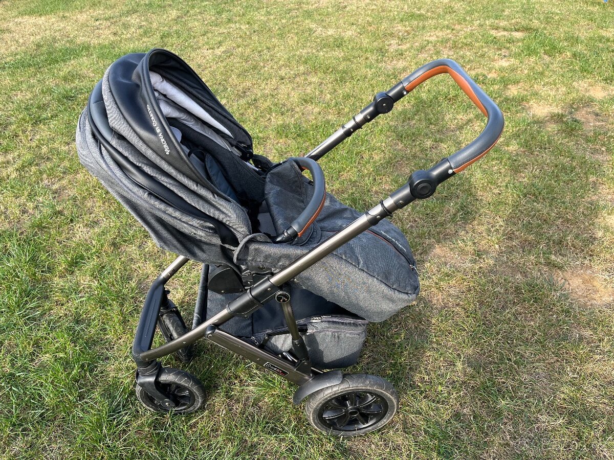 Kočárek trojkombinace + isofix - 11