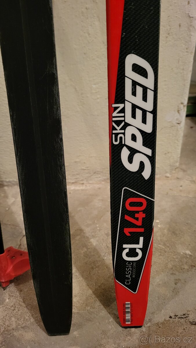 běžky 140cm Rossignol skiny - 11