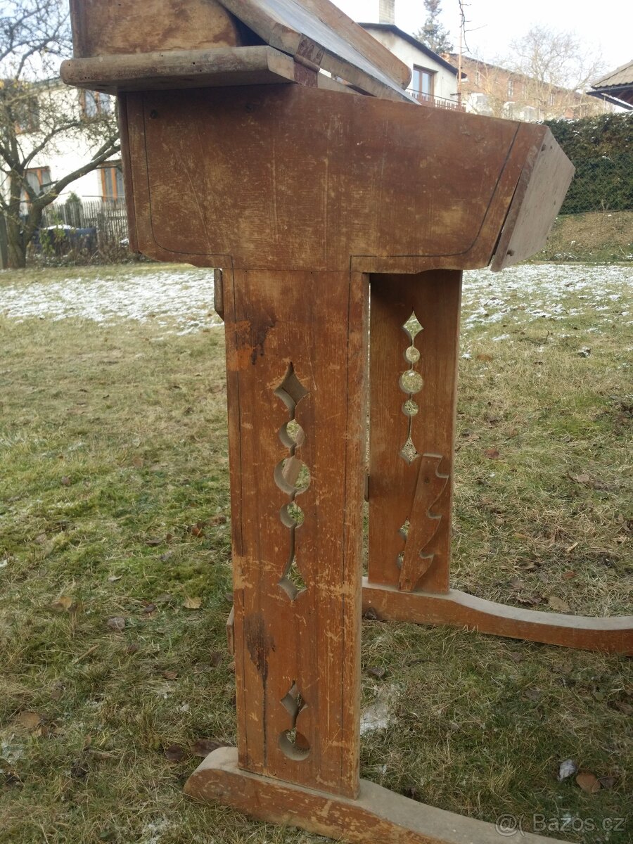 Historická školní lavice / Škamna - 11