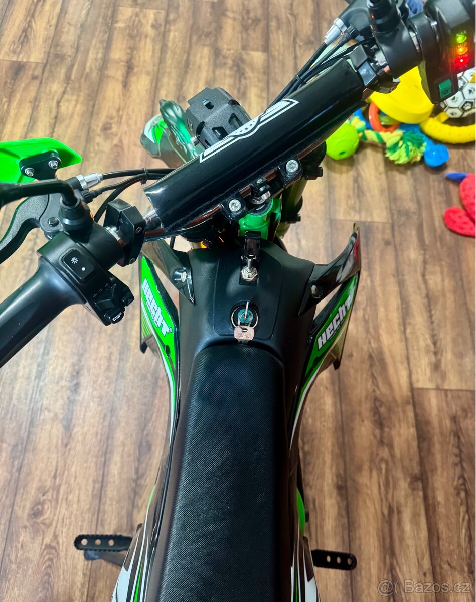 Dětská elektrická motorka Hecht 54501 green - 11