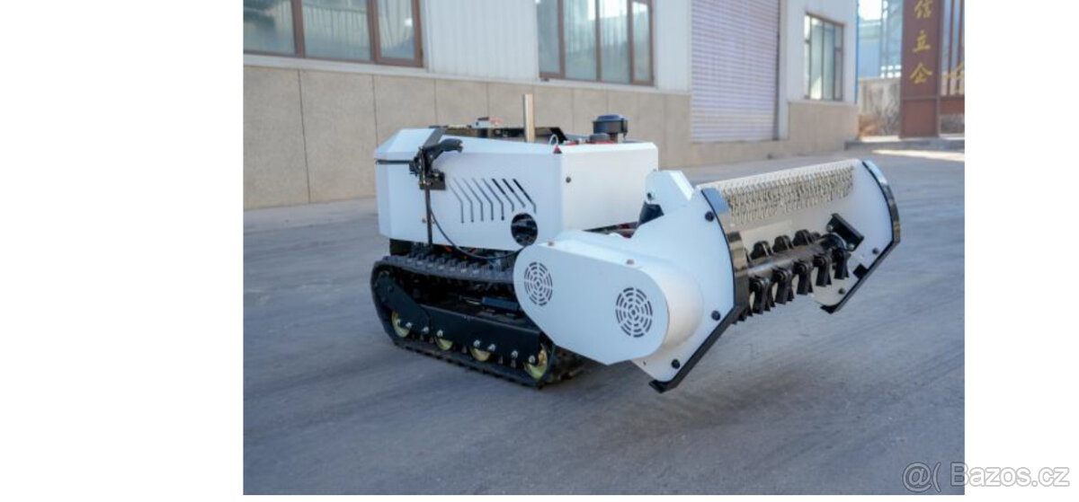 RC ovládana svahová cepáková mulčovací sekačka GKK 80-C - 11