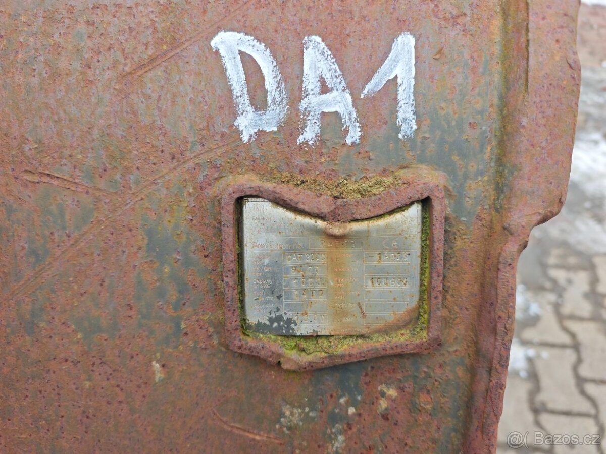 Lžíce podkopová 140 cm bezzubá, DA1 - 11