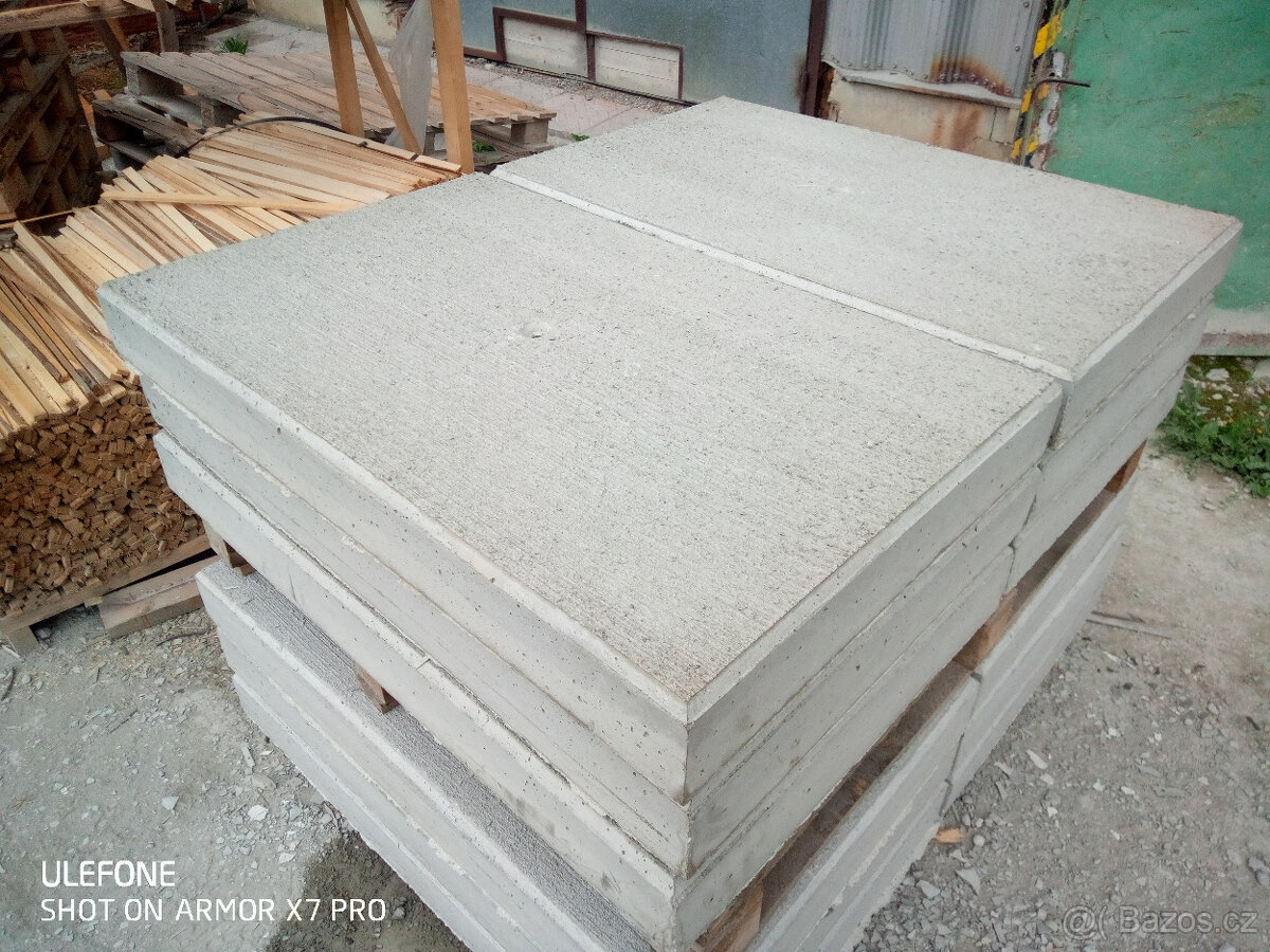 Silniční betonové panely, betonové bloky - 11