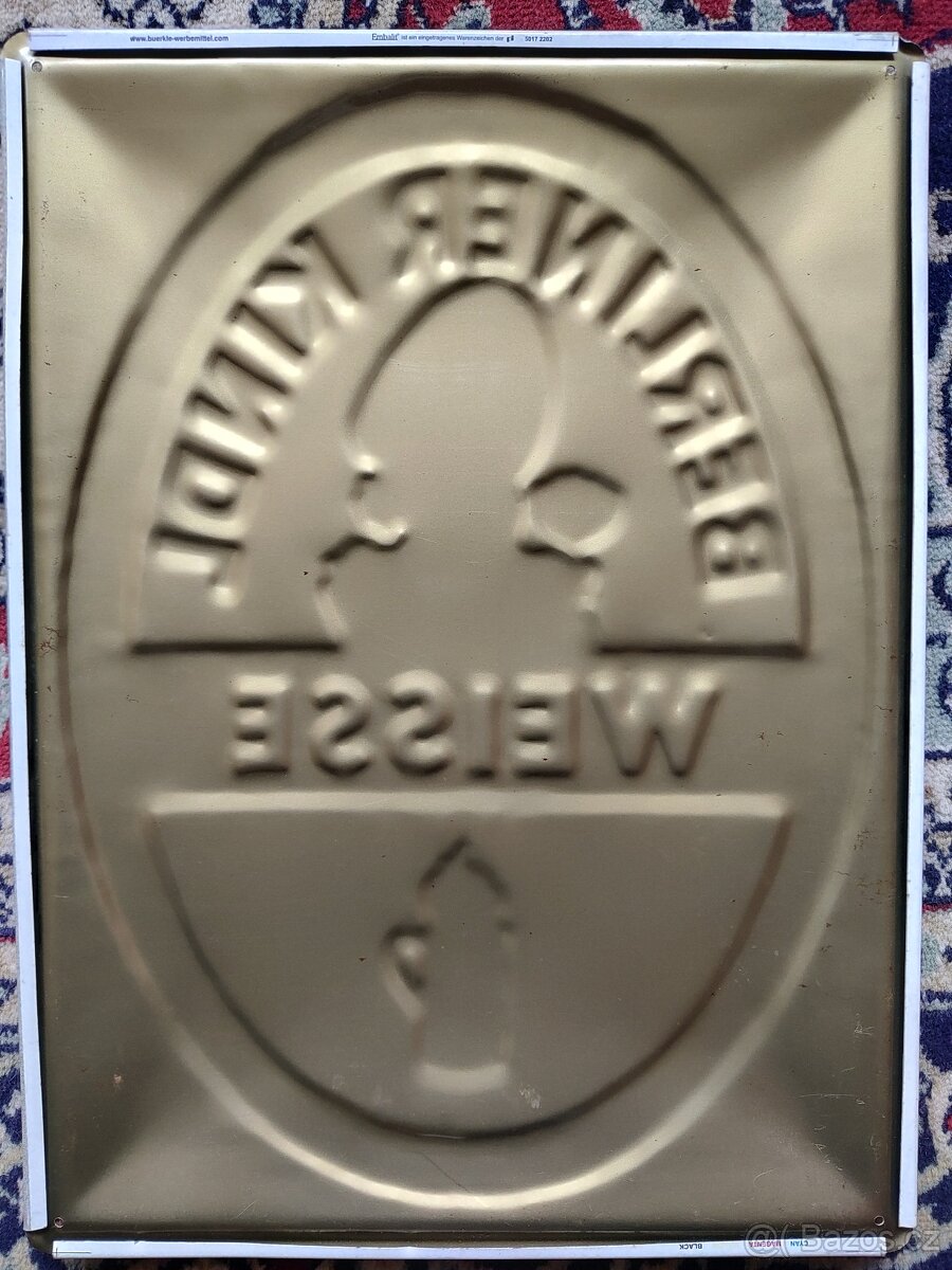 Plechové cedule – Retro dekorace (Pilsner, Castrol, Persil) - 11