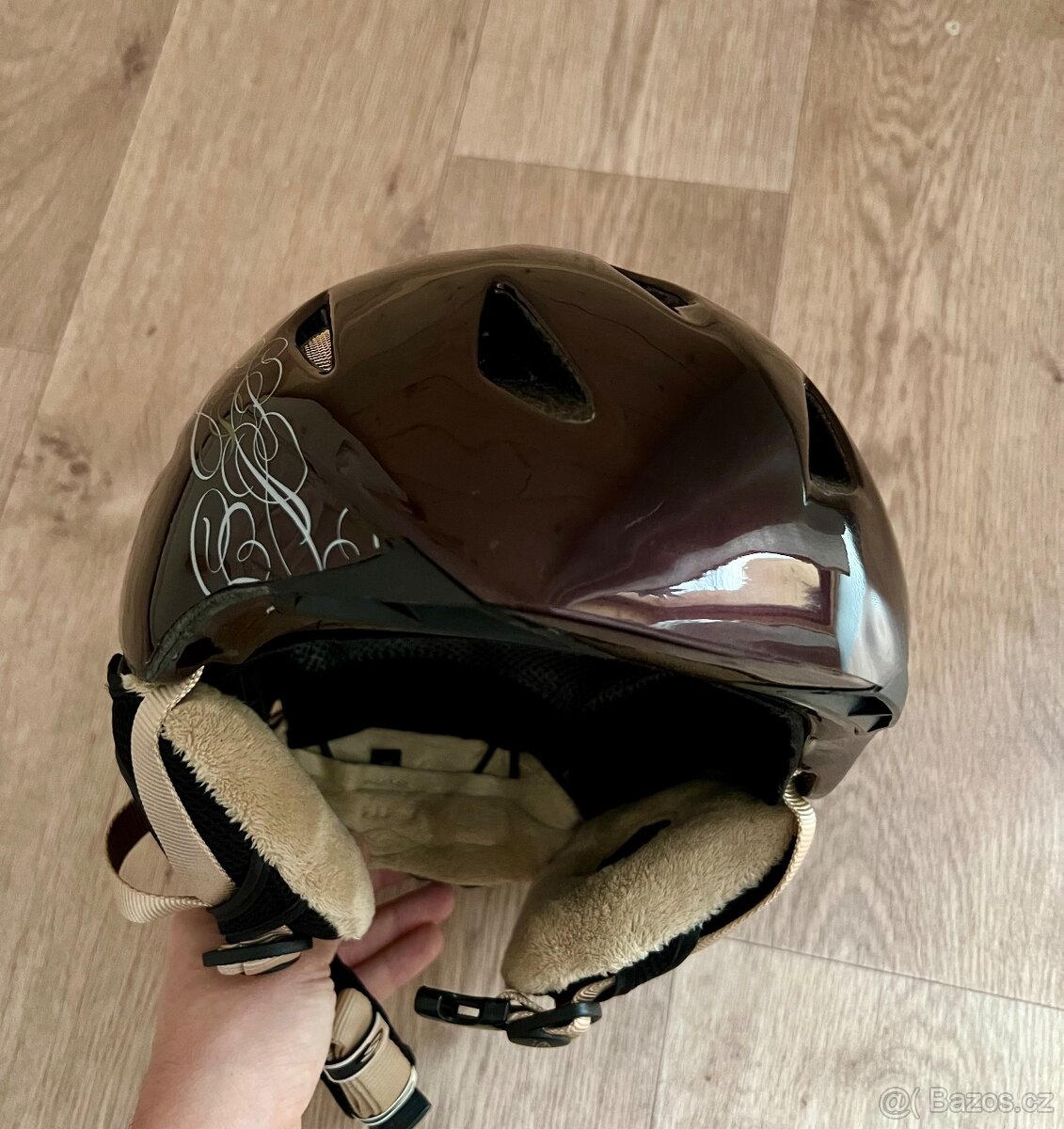 Lyžařská helma Smith + brýle Scott - 11