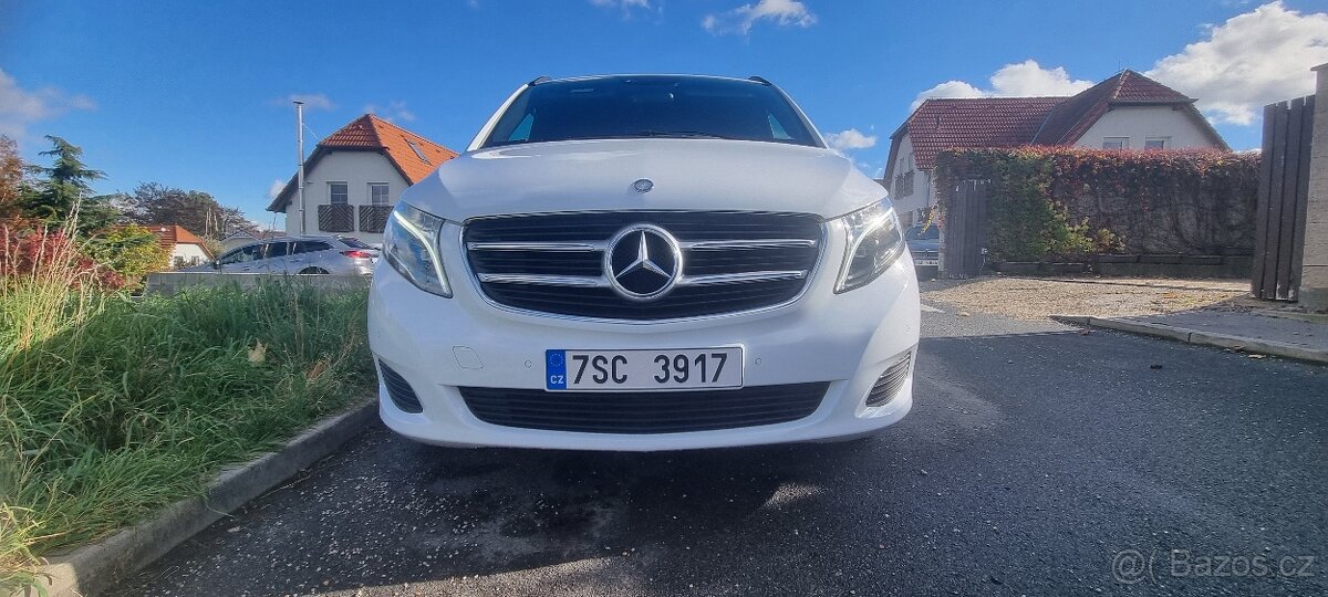 Mercedes V 250d, 14OKw Long, Avantgarde, cz, po prvním majte - 11