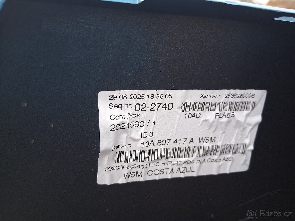 Vw ID3 zadni naraznik - 11