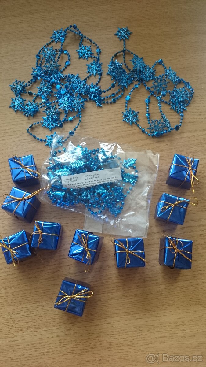 Vánoční baňky, ozdoby,... - retro. - 11