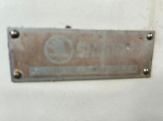 Obráběcí stroj E20 a jeho otočný stůl po GO - 11