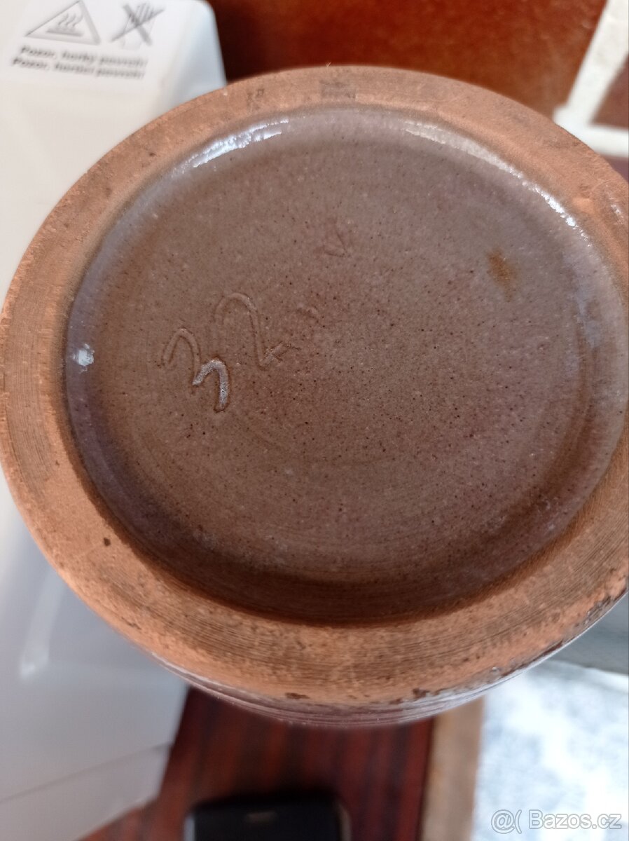 Květináč zahradní, keramické hliněné hrnce, vázy - 11