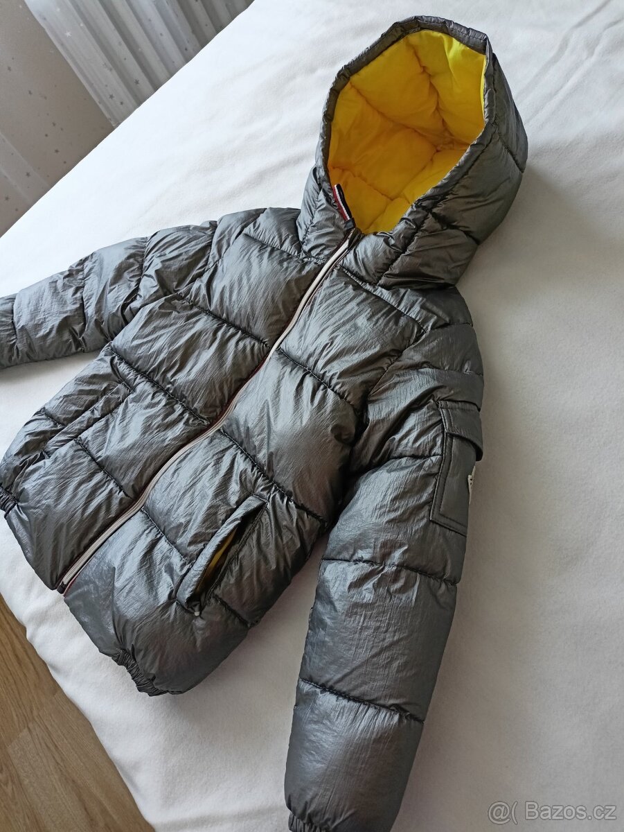 Dětská zimní bunda bronz, vel.128/134 - 11