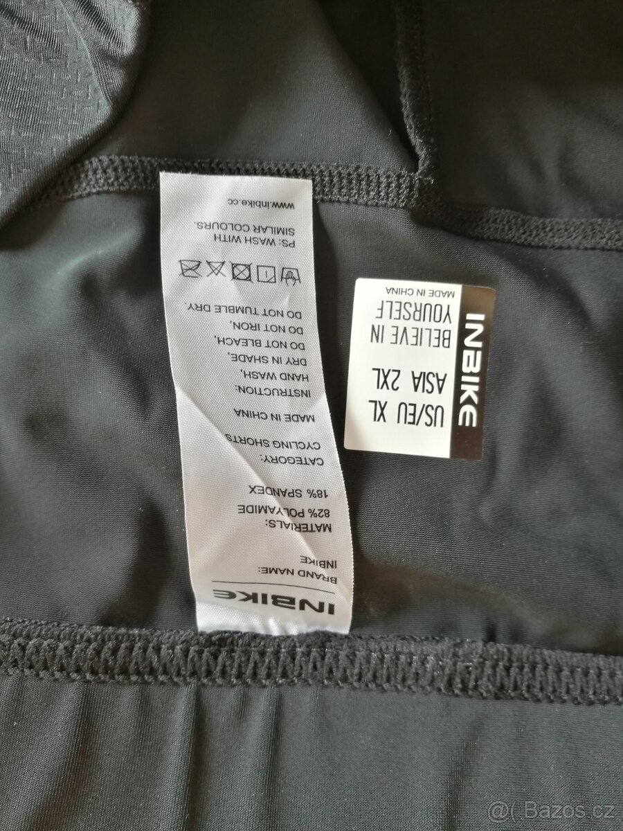 nové cyklistické šortky na kolo různé velikosti a značky - 11